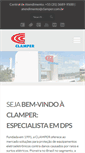 Mobile Screenshot of clamper.com.br